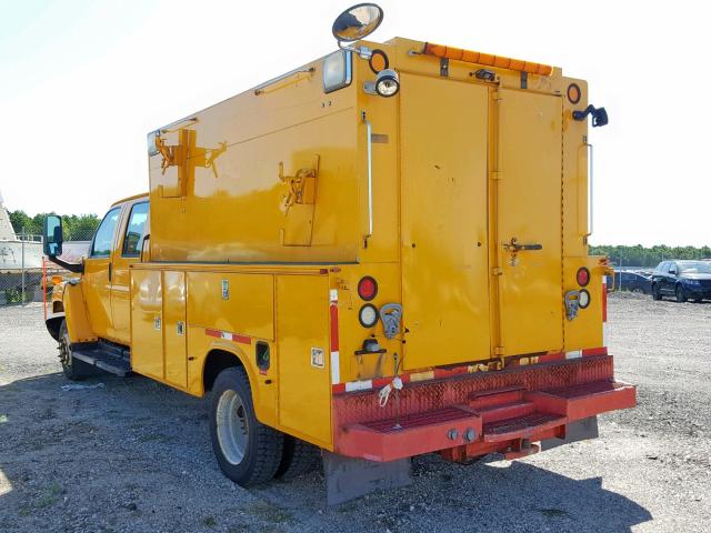 1GDE4E1979F413186 - 2009 GMC C4500 C4E0 YELLOW photo 3