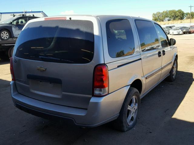 1GNDV23127D196455 - 2007 CHEVROLET UPLANDER L ვერცხლისფერი ფოტო 4