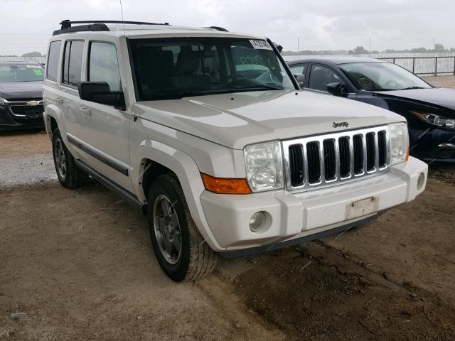 1J8HH48K67C622337 - 2007 JEEP COMMANDER WHITE photo 1