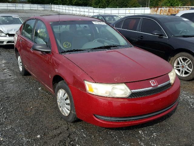 1G8AG52F34Z136469 - 2004 SATURN ION LEVEL MAROON photo 1