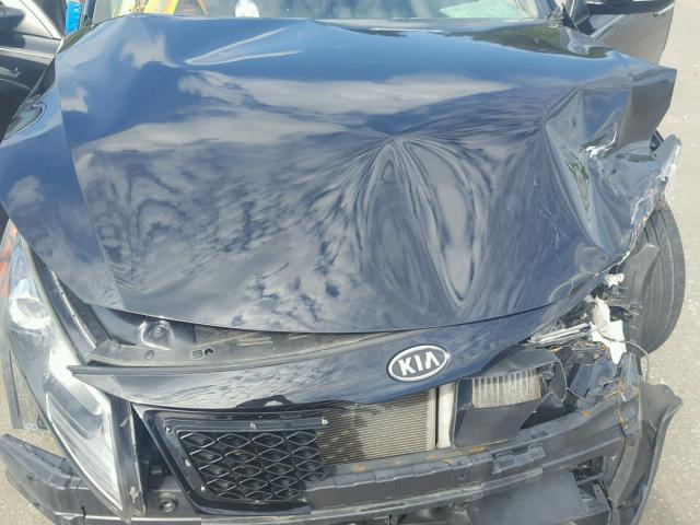 KNAGR4A63B5133563 - 2011 KIA OPTIMA SX BLACK photo 7