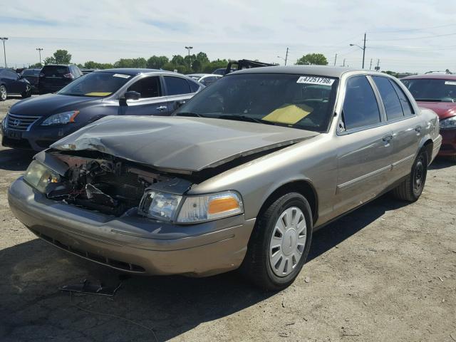 2FAHP71V39X126200 - 2009 FORD CROWN VICT TAN photo 2