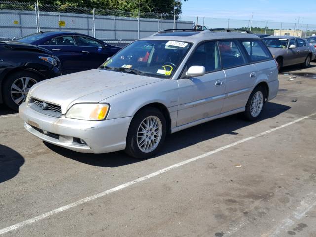 4S3BH625347304997 - 2004 SUBARU LEGACY L S SILVER photo 2