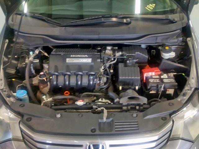 JHMZE2H59AS031269 - 2010 HONDA INSIGHT LX GRAY photo 7