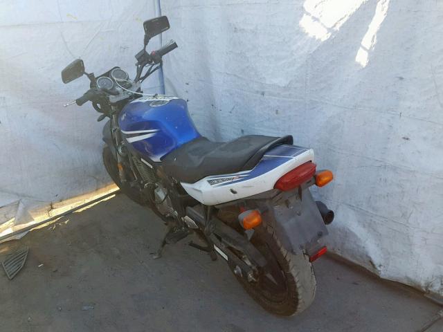 VTTGM51A272103097 - 2007 SUZUKI GS500 BLUE photo 3