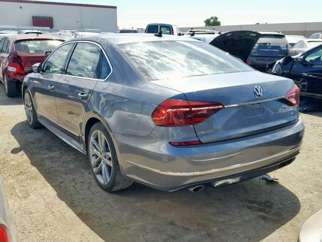 1VWDT7A35HC000948 - 2017 VOLKSWAGEN PASSAT R-L GRAY photo 3