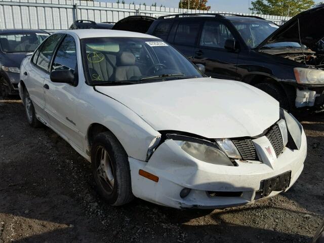 3G2JB52F95S118842 - 2005 PONTIAC SUNFIRE SL WHITE photo 1