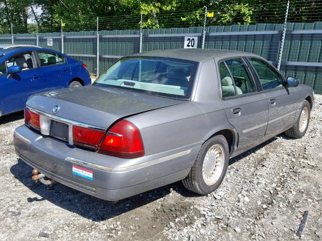 2MEFM75W2XX726215 - 1999 MERCURY GRAND MARQ BLUE photo 4