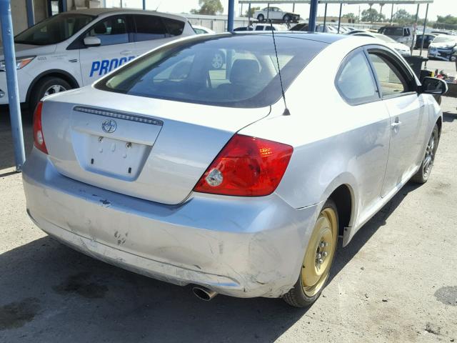 JTKDE177570184253 - 2007 TOYOTA SCION TC 银色 照片 4