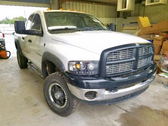 3D7KU28C94G100967 - 2004 DODGE RAM 2500 S თეთრი ფოტო 1