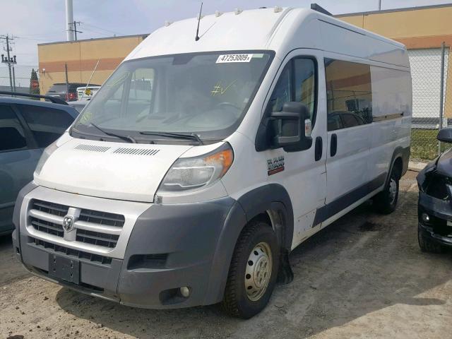 3C6TRVDG1EE125358 - 2014 RAM PROMASTER 白色 照片 2