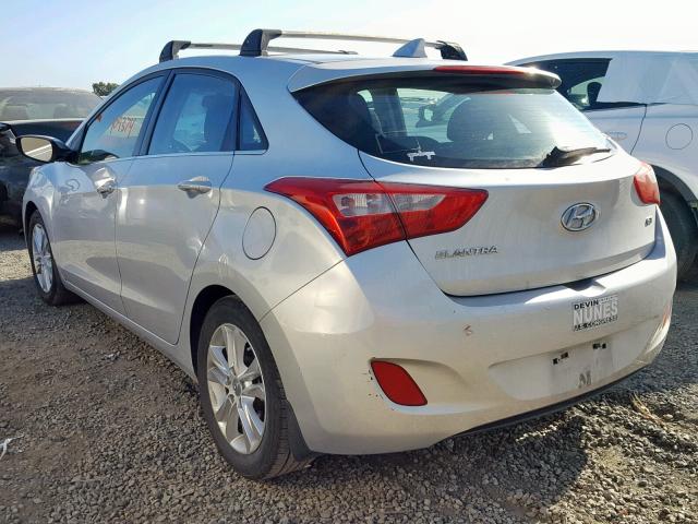 KMHD35LE8DU108616 - 2013 HYUNDAI ELANTRA GT SILVER photo 3