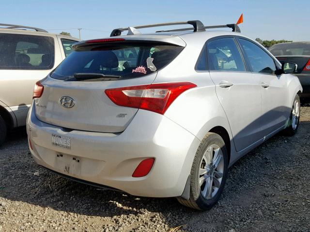 KMHD35LE8DU108616 - 2013 HYUNDAI ELANTRA GT SILVER photo 4