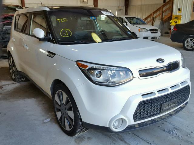 KNDJX3A53E7012184 - 2014 KIA SOUL ! WHITE photo 1