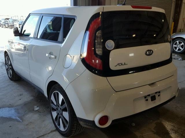 KNDJX3A53E7012184 - 2014 KIA SOUL ! WHITE photo 3