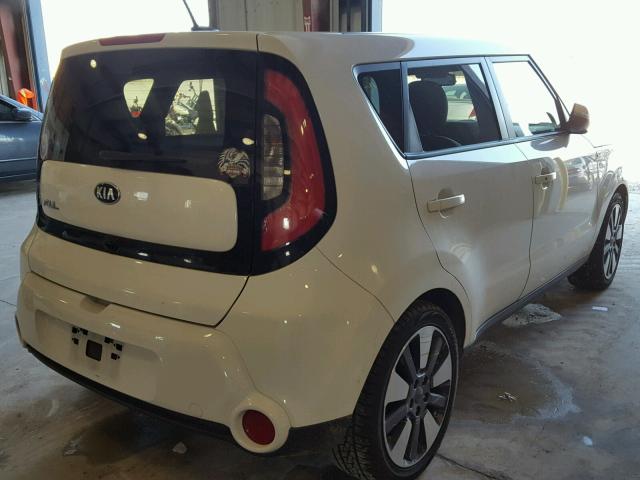 KNDJX3A53E7012184 - 2014 KIA SOUL ! WHITE photo 4