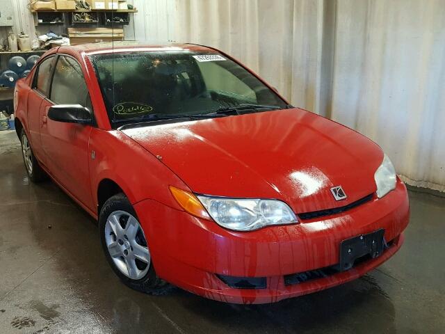 1G8AN15FX7Z112572 - 2007 SATURN ION LEVEL RED photo 1