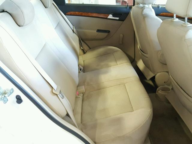 KL1TD56677B141177 - 2007 CHEVROLET AVEO BASE Ağ foto 6