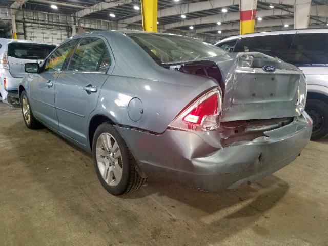 3FAFP08166R147845 - 2006 FORD FUSION SEL GREEN photo 3