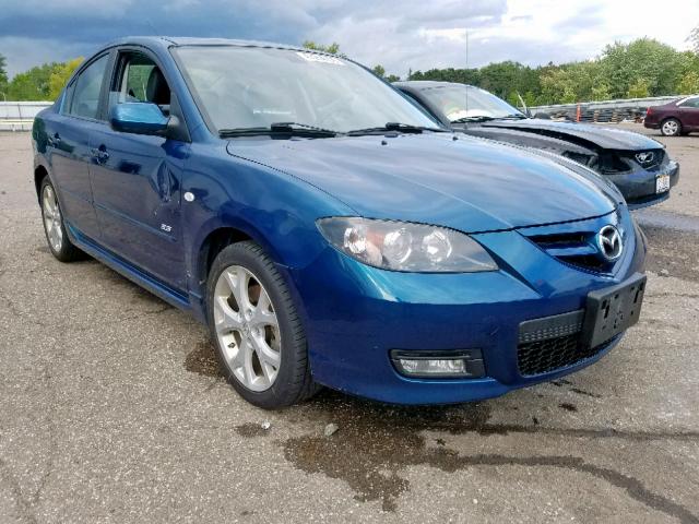 JM1BK323671717325 - 2007 MAZDA 3 S BLUE photo 1