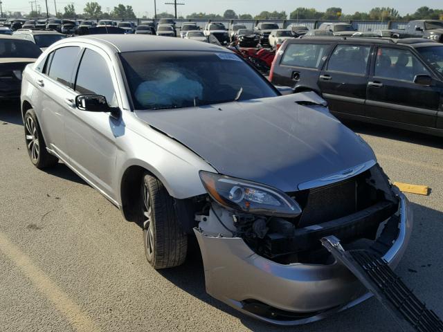 1C3CCBBB5DN585041 - 2013 CHRYSLER 200 TOURIN SILVER photo 1