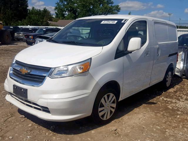 3N63M0YN0FK708524 - 2015 CHEVROLET CITY EXPRE WHITE photo 2