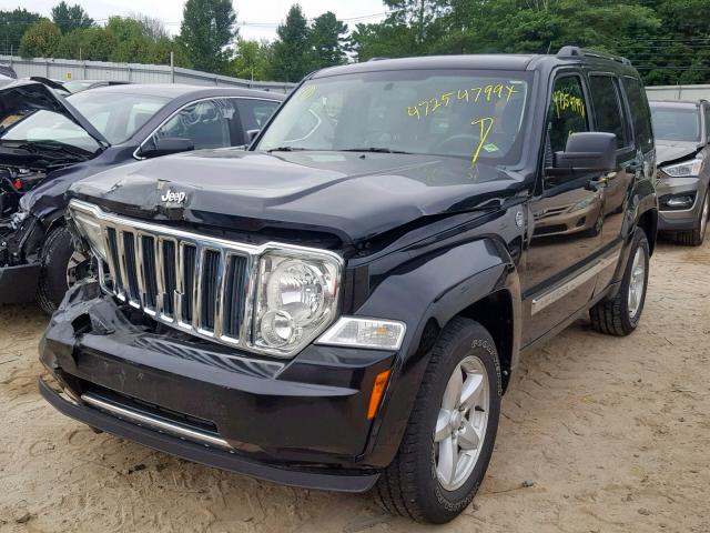 1J4PN5GK7AW179666 - 2010 JEEP LIBERTY LI BLACK photo 2