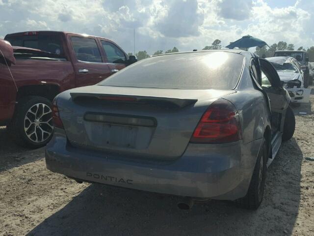 2G2WP552381144174 - 2008 PONTIAC GRAND PRIX GRAY photo 4