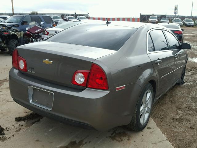 1G1ZB5EB3AF261204 - 2010 CHEVROLET MALIBU LS 金色 照片 4