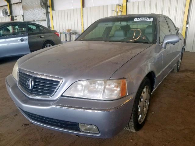 JH4KA96684C003432 - 2004 ACURA 3.5RL SILVER photo 2