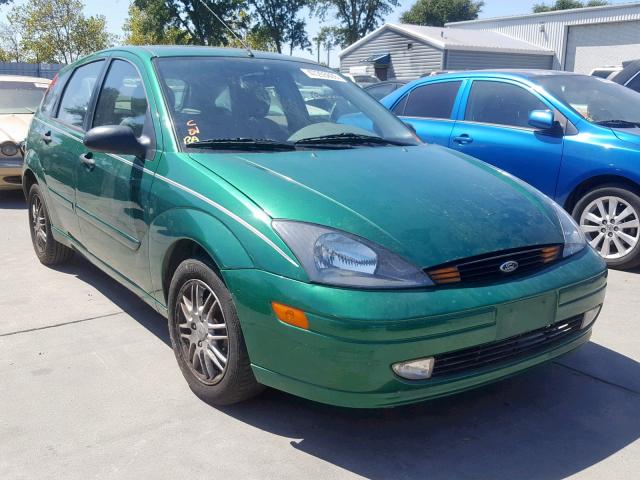 3FAFP37383R107444 - 2003 FORD FOCUS ZX5 GREEN photo 1