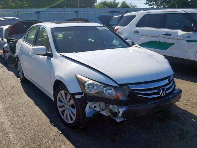 1HGCP2F82BA061964 - 2011 HONDA ACCORD EXL WHITE photo 1