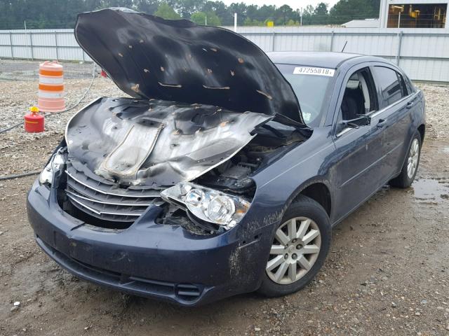 1C3LC46K18N211747 - 2008 CHRYSLER SEBRING LX BLUE photo 2