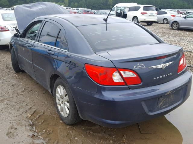 1C3LC46K18N211747 - 2008 CHRYSLER SEBRING LX BLUE photo 3