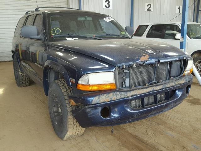 1B4HS28Z6XF584582 - 1999 DODGE DURANGO BLUE photo 1