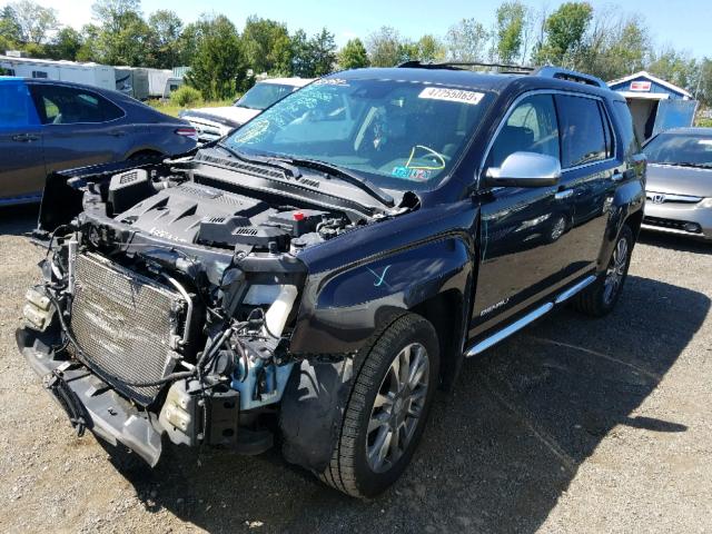 2GKFLVE36G6107187 - 2016 GMC TERRAIN DE BLACK photo 2