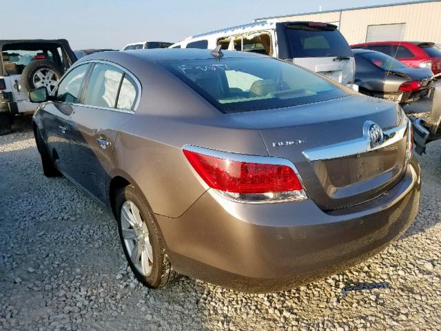 1G4GC5EG6AF248806 - 2010 BUICK LACROSSE C BROWN photo 3