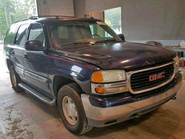 1GKEK13Z34J160457 - 2004 GMC YUKON BLUE photo 1