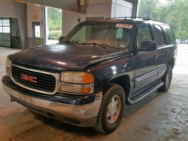 1GKEK13Z34J160457 - 2004 GMC YUKON BLUE photo 2