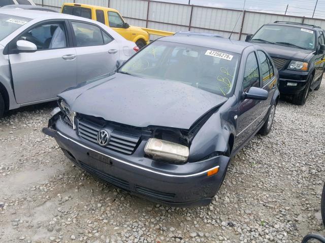 3VWRK69M14M131903 - 2004 VOLKSWAGEN JETTA GL GRAY photo 2