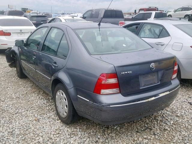 3VWRK69M14M131903 - 2004 VOLKSWAGEN JETTA GL GRAY photo 3