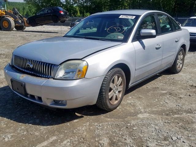 1MEFM40175G605385 - 2005 MERCURY MONTEGO LU SILVER photo 2