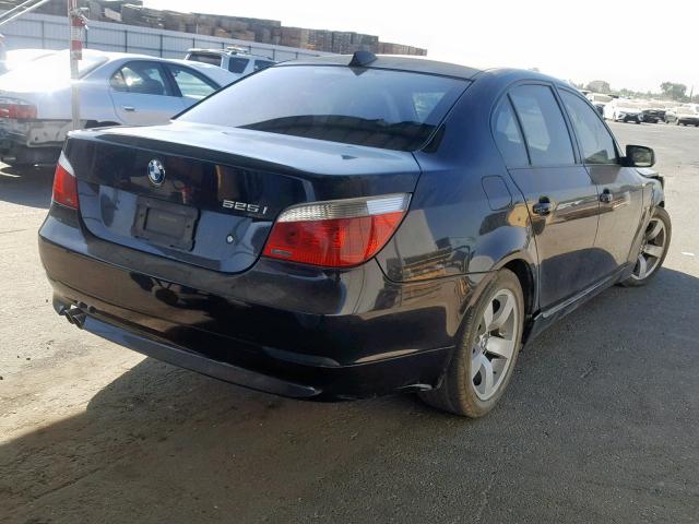 WBANA53574B847435 - 2004 BMW 525 I BLACK photo 4