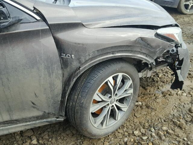 SJKCH5CR3HA017410 - 2017 INFINITI QX30 BASE BROWN photo 9