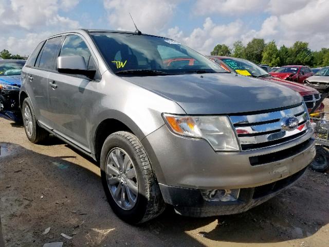 2FMDK38C08BB46996 - 2008 FORD EDGE SEL SILVER photo 1