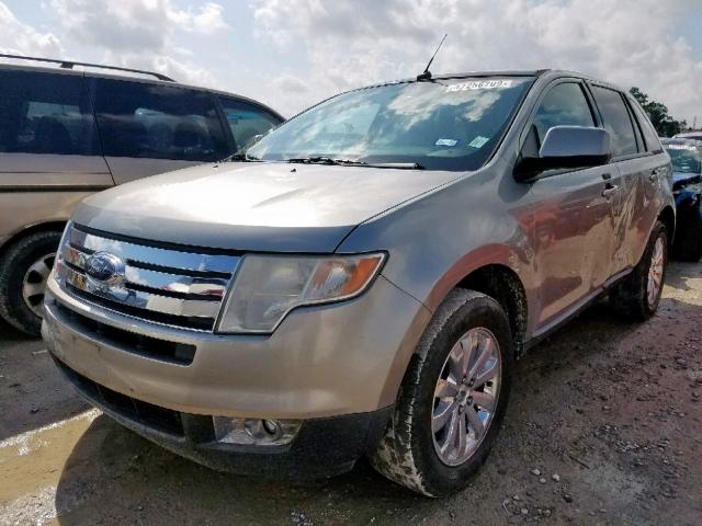 2FMDK38C08BB46996 - 2008 FORD EDGE SEL SILVER photo 2