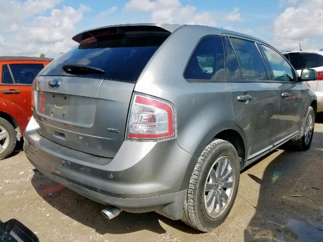 2FMDK38C08BB46996 - 2008 FORD EDGE SEL SILVER photo 4