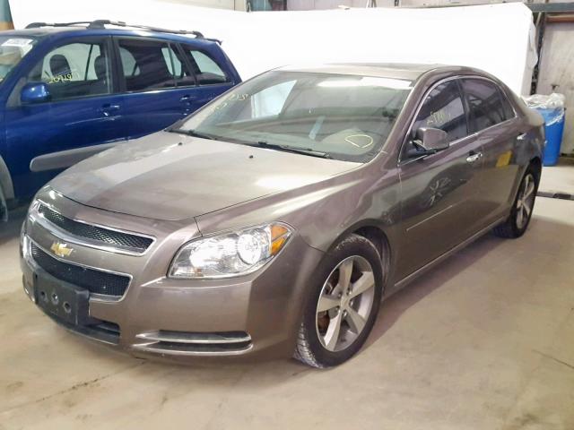 1G1ZC5E07CF128413 - 2012 CHEVROLET MALIBU 1LT 灰色 照片 2