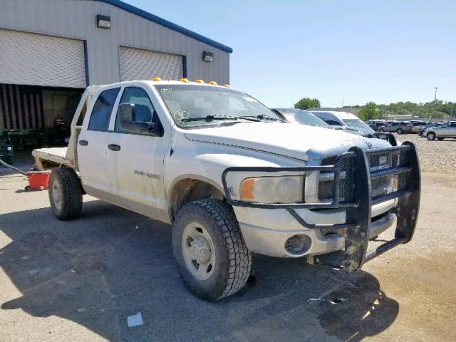 3D7KU28C14G234937 - 2004 DODGE RAM 2500 S Սպիտակ լուսանկար 1
