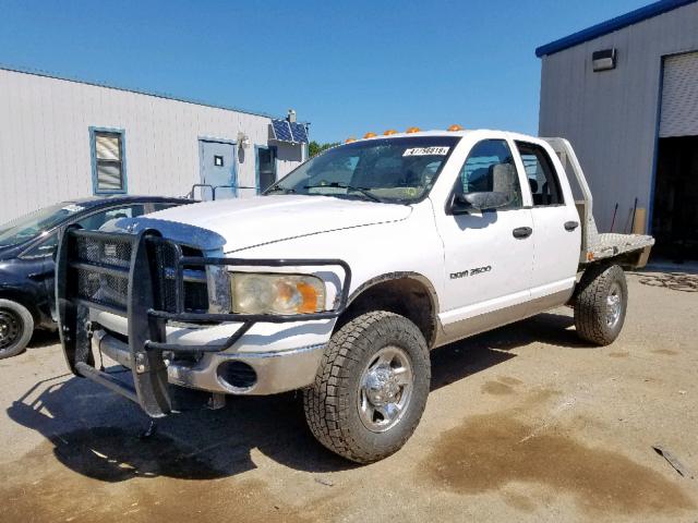 3D7KU28C14G234937 - 2004 DODGE RAM 2500 S Սպիտակ լուսանկար 2